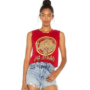 Def Leppard Muscle Tank- Revolve EUC